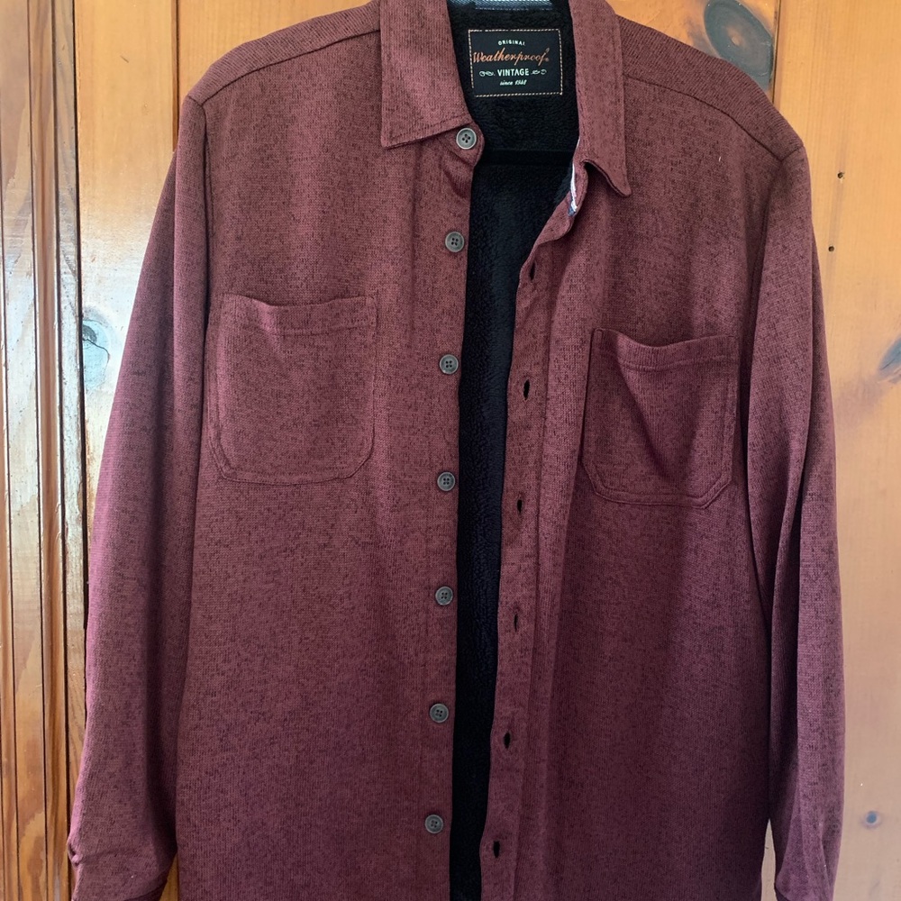 Flannel, Fleece Lined Button Up - image 1